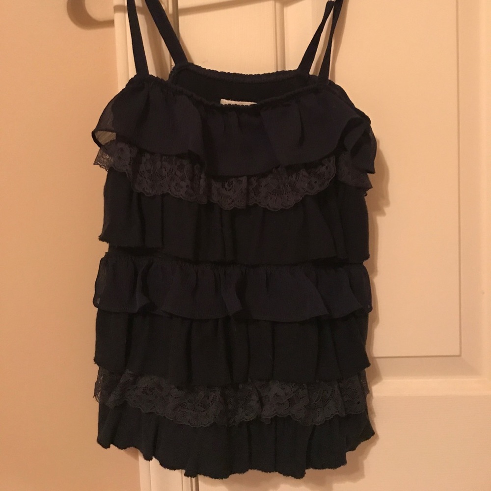Navy tank top